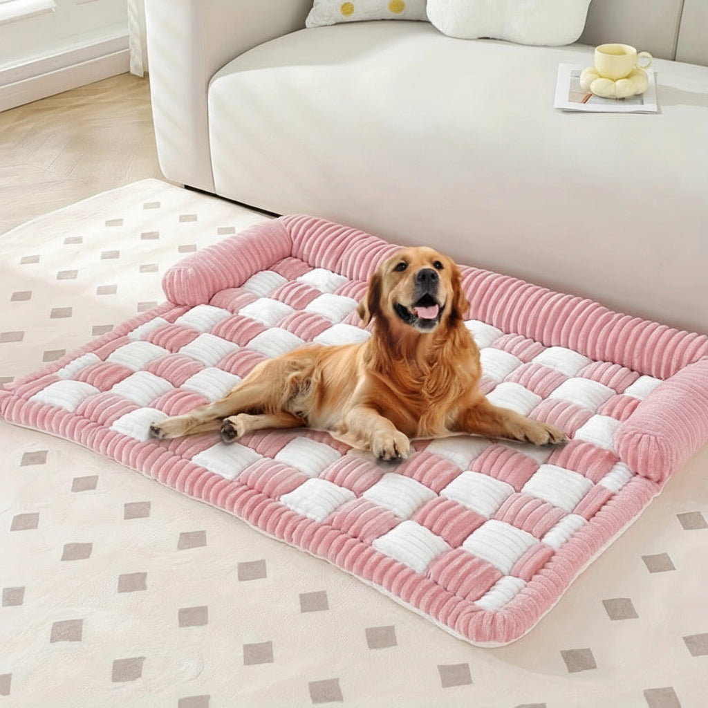 Plush Dog Mat - Washable