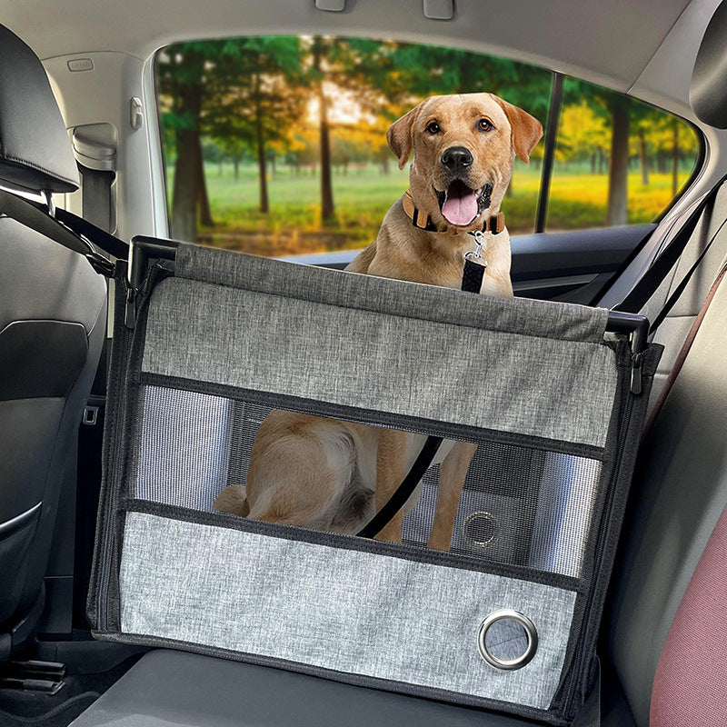 Scratch/Water Resistant Single Pet Car Crate
