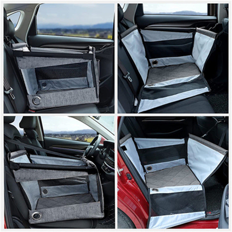 Scratch/Water Resistant Single Pet Car Crate